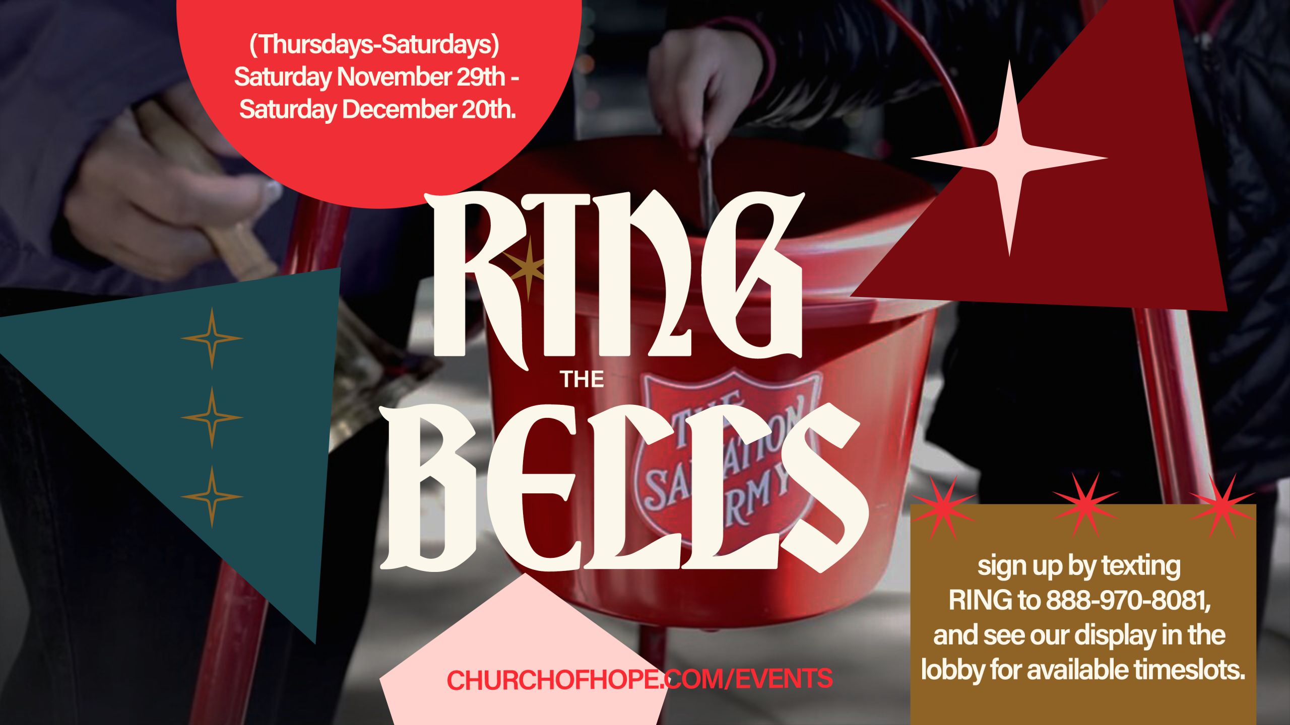 Ring The Bless – final screen