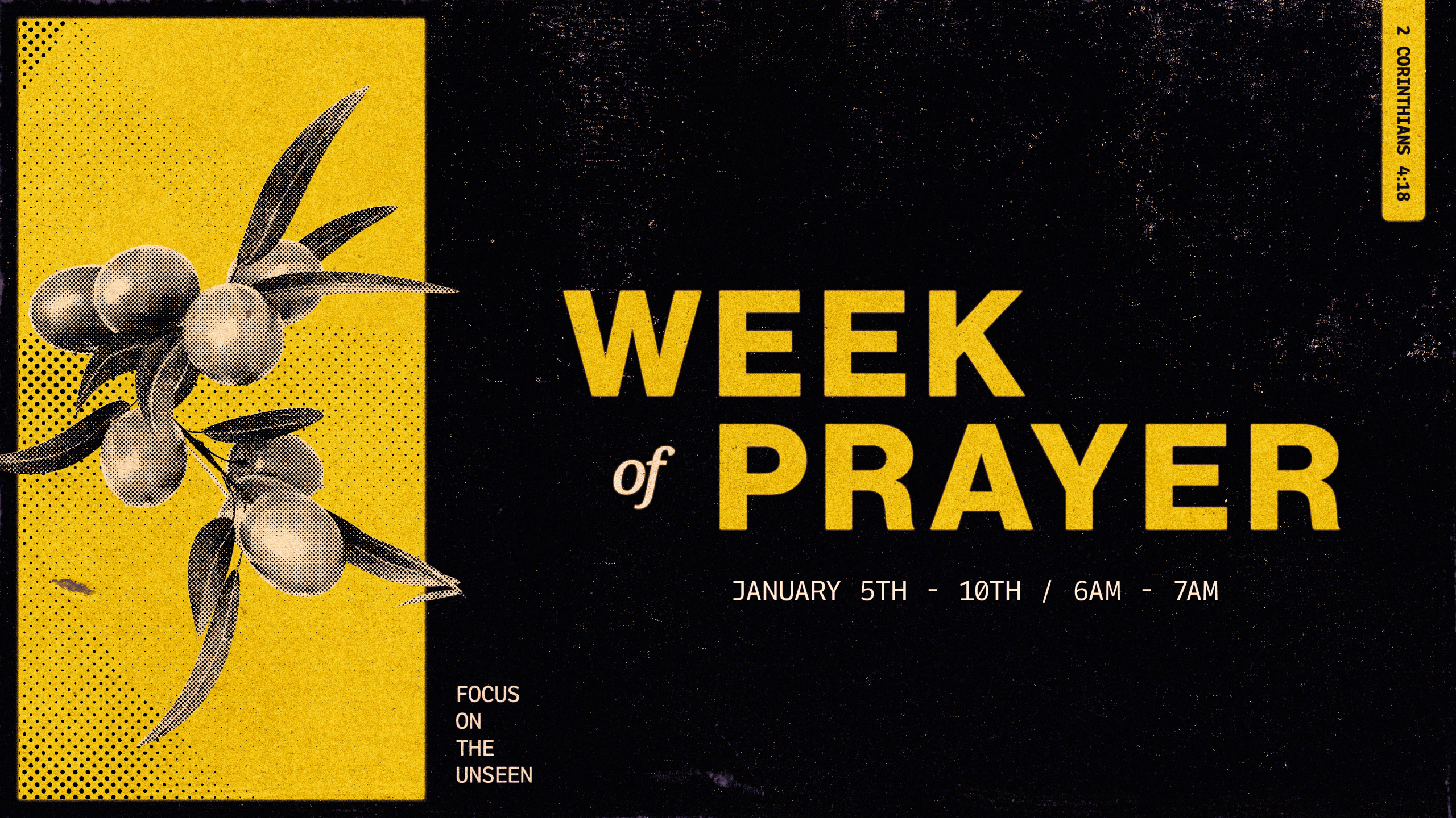 week of prayer 2026